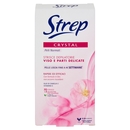 Strep Crystal Strisce Depilatorie Viso e Parti Delicate 20 Strisce + 4 Salviettine